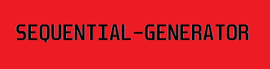 Sequential Generator Banner